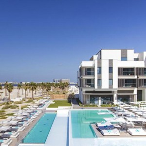 Nikki Beach Resort and Spa - Luxury Dubai Honeymoon Packages - aerial view3