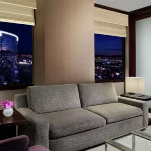 Panoramic Suite - Vdara Hotel and Spa - luxury las vegas honeymoon packages