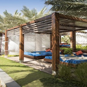 Rixos The Palm Dubai - Luxury Dubai Honeymoon Packages - cabanas