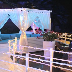 Rixos The Palm Dubai - Luxury Dubai Honeymoon Packages - romantic cabana