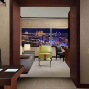Studio Suite 4 - Vdara Hotel and Spa - luxury las vegas honeymoon packages