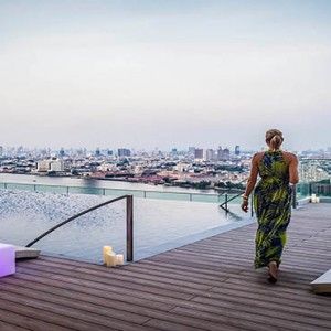 Thailand Honeymoon Packages Avani Riverside Bangkok Hotel Infinity Pool With A View