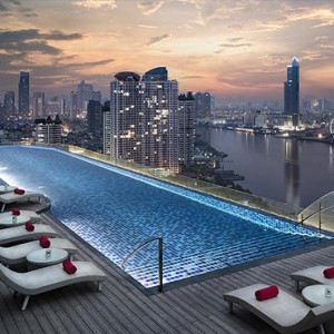 Thailand Honeymoon Packages Avani Riverside Bangkok Hotel Rooftop Pool