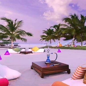 Uga Bay - Luxury Sri Lanka Honeymoon Packages - sheesha on beach