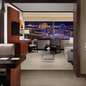 Vdara Suite 2 - Vdara Hotel and Spa - luxury las vegas honeymoon packages