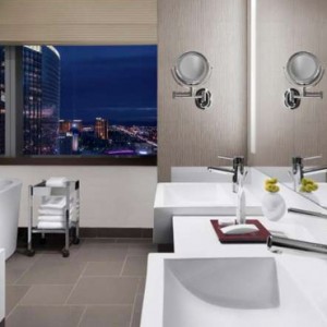 Vdara Suite 3 - Vdara Hotel and Spa - luxury las vegas honeymoon packages