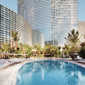 exterior - Aria resort and casino - luxury las vegas honeymoon packages