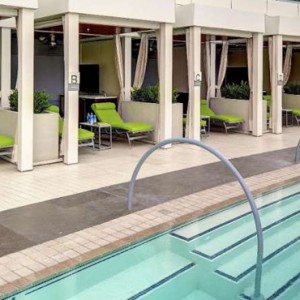 pools 3- Vdara Hotel and Spa - luxury las vegas honeymoon packages
