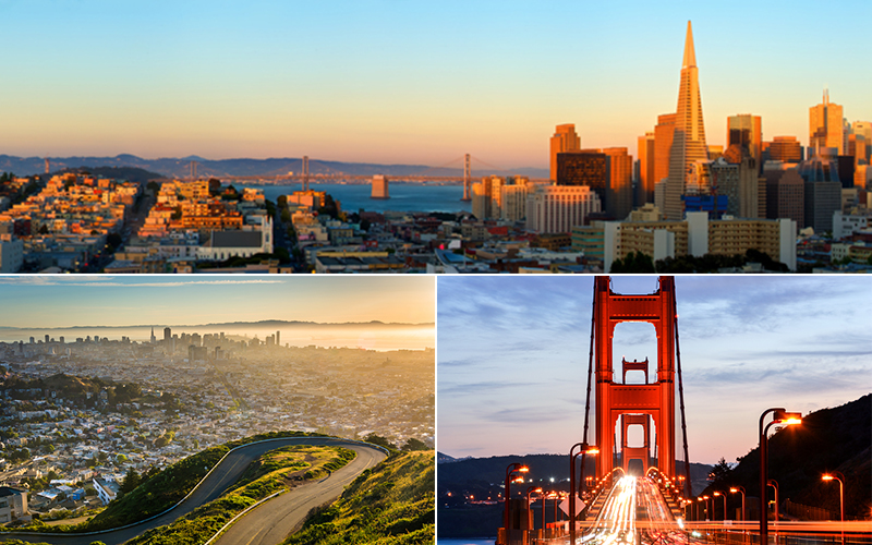 san francisco honeymoon - Top honeymoon destinations in America