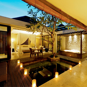 the amala seminyak - singapore and bali multi centre honeymoon package