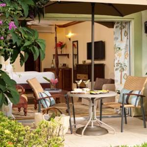 2 Emerald Beachfront Walkout Club Level Room - sandals regency la toc - luxury st lucia honeymoons