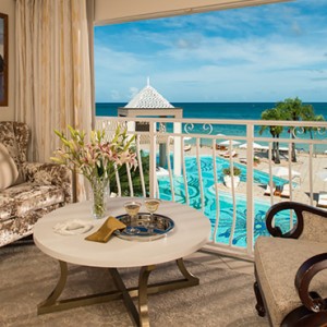 Honeymoon Luxury Oceanview Room - sandals regency la toc - luxury st lucia honeymoons