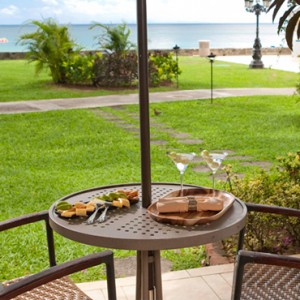 3 Emerald Beachfront Walkout Club Level Room - sandals regency la toc - luxury st lucia honeymoons