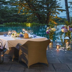 Capella Singapore - Luxury Singapore Honeymoon Packages - Dining for two