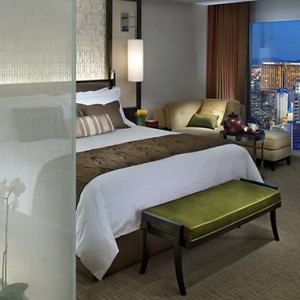 Cityscape Room - Mandarin Oriental Las Vegas - Luxury Las Vegas Honeymoon Packages