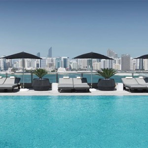 Four seasons Hotel Abu Dhabi at Al Maryah Island - Luxury Abu Dhabi honeymoon packages - Pool