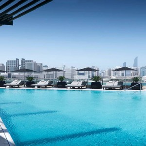 Four seasons Hotel Abu Dhabi at Al Maryah Island - Luxury Abu Dhabi honeymoon packages - pool1