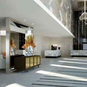 Four seasons Hotel Abu Dhabi at Al Maryah Island - Luxury Abu Dhabi honeymoon packages - reception