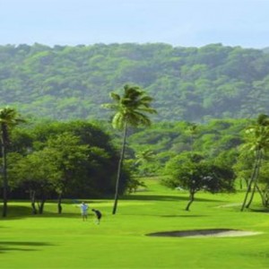 Marigot Beach Club - Luxury St Lucia honeymoon packages - Golf course