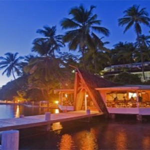 Marigot Beach Club - Luxury St Lucia honeymoon packages - marigot beach yacht club