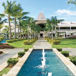 Mauritius Honeymoon Packages Sugar Beach Mauritius Hotel Entrance