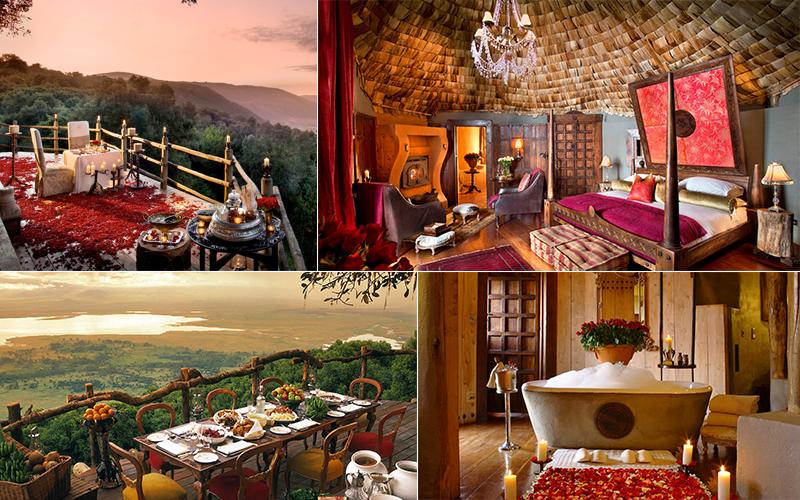 and beyond crater lodge - top luxury safari lodges in africa - luxury safari honeymoons