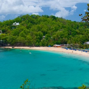 beach 3 - sandals regency la toc - luxury st lucia honeymoons