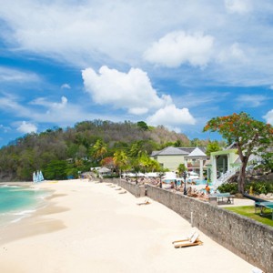 beach 7 - sandals regency la toc - luxury st lucia honeymoons