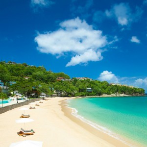 beach - sandals regency la toc - luxury st lucia honeymoons