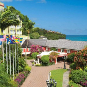 exterior 2 - sandals regency la toc - luxury st lucia honeymoons