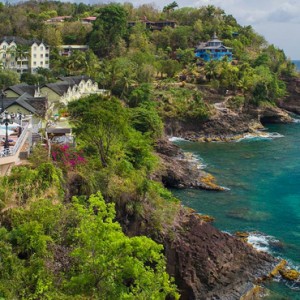 exterior 2 - sandals regency la toc - luxury st lucia honeymoons