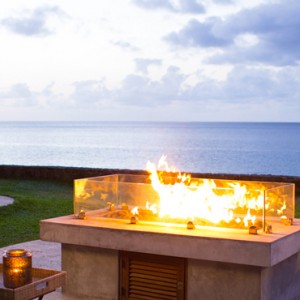 firepit - sandals regency la toc - luxury st lucia honeymoons