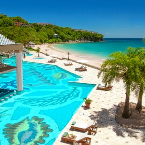 pool 2 - sandals regency la toc - luxury st lucia honeymoons