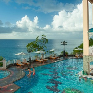 pool 3 - sandals regency la toc - luxury st lucia honeymoons