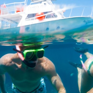 snorkeling - sandals regency la toc - luxury st lucia honeymoons