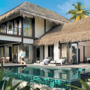 2 Bedroom Beach Villa With Private Pool3 Outrigger Konotta Maldives Resort Maldives Honeymoons