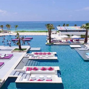 Breathless Riviera Cancun resort and spa - Luxury Mexico Honeymoon packages - outdoor pool