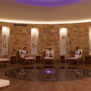 Breathless Riviera Cancun resort and spa - Luxury Mexico Honeymoon packages - spa relaxation area