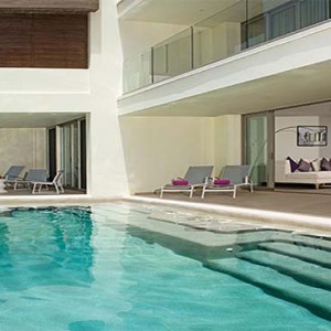 Breathless Riviera Cancun resort and spa - Luxury Mexico Honeymoon packages - suite pool