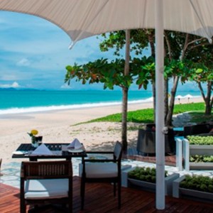 Tides Restaurant - Layana Resort Koh Lanta - luxury thailand honeymoon packages