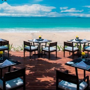 Tides Restaurant - Layana Resort Koh Lanta - luxury thailand honeymoon packages