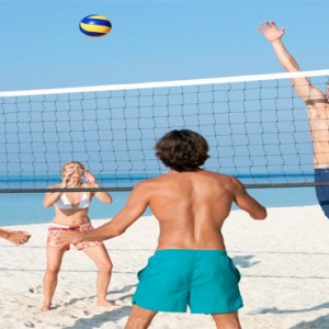 Vilamendhoo Island resort and spa - Luxury Maldives Honeymoon Packages - volleyball