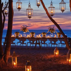 beach dinner - Four Seasons Punta Mita - Luxury Mexico Holidays