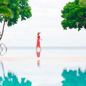 infinity pool - Layana Resort Koh Lanta - luxury thailand honeymoon packages