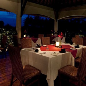 padi restaurant - furama villas and spa - luxury bali honeymoon packages