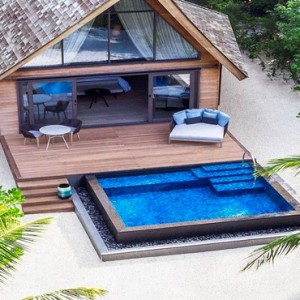 Beach Villa with Pool 5 - st regis maldives vommuli - luxury maldives holidays