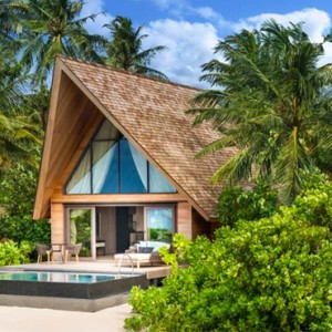 Beach Villa with Pool 7 - st regis maldives vommuli - luxury maldives holidays