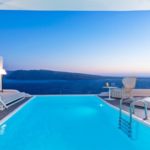 Charisma Suites Santorini - Luxury Greece Honeymoon packages - pool