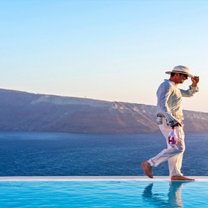 Charisma Suites Santorini - Luxury Greece Honeymoon packages - stunning view3