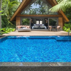 Garden Villa with Pool 3 - st regis maldives vommuli - luxury maldives holidays